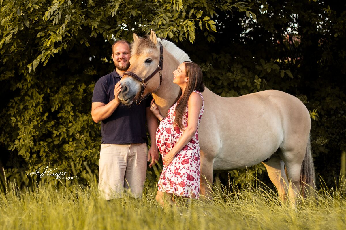 Rico mit Anika und Martin im Juni 2019